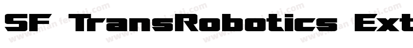 SF TransRobotics Extended字体转换